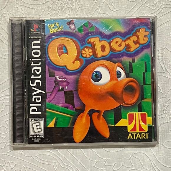 Qbert and Bomberman Party Edition for PS1 Playstation 1 - Picture 3 of 8